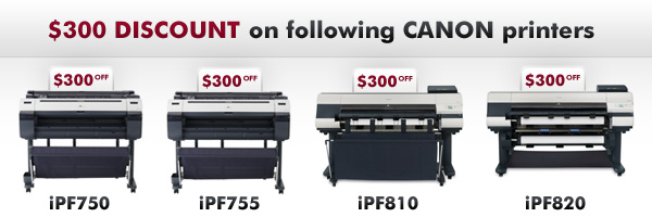 Canon imagePROGRAF Large Format Printers